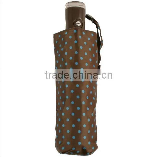 New arrival 2015 girls folding automatic open umbrella With Sun Protection