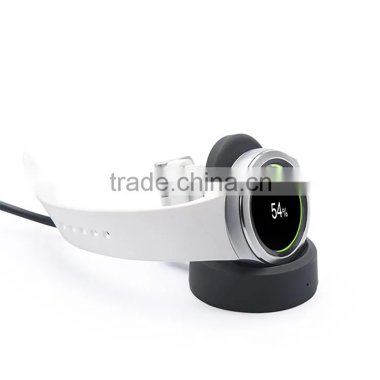 Smart watch wireless charger for Samsung s2 gear wireless watch charger