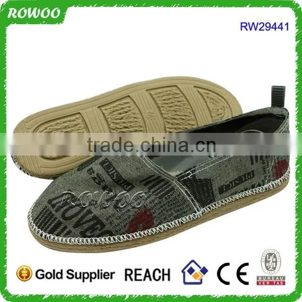 Wholesale Espadrille Jeans Shoes China Fashion Canvas Casual Shoes