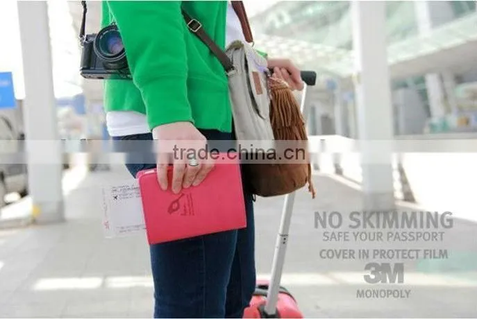2013 New fasion travel passport holder