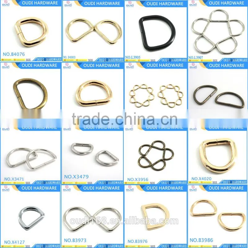 Hot Sale Bag Metal D Ring Belt Buckle