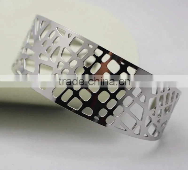 2016 Fashion Cuff Stainless Steel Bangles Bracelets For Children And Teenage