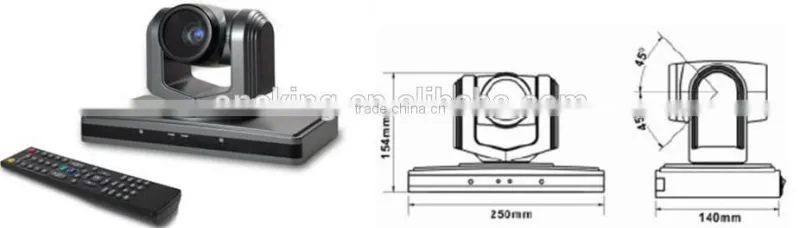 USB Video Conference Camera with VISCA support Skype