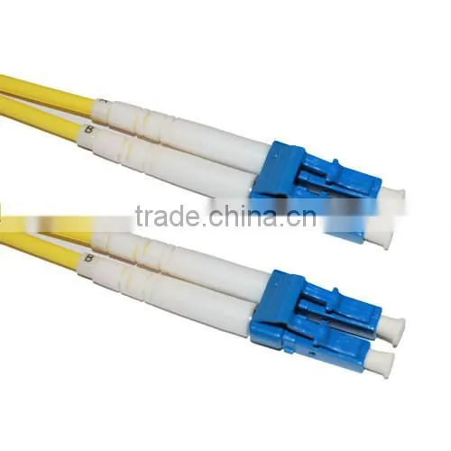 LC-LC Singlemode duplex 2.0&3.0mm fiber optic patch cord with factory price