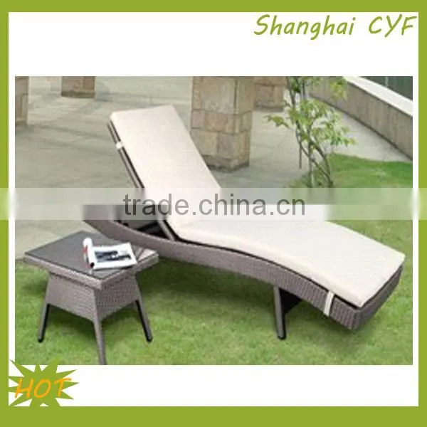 rattan round outdoor lounge bed with canopy