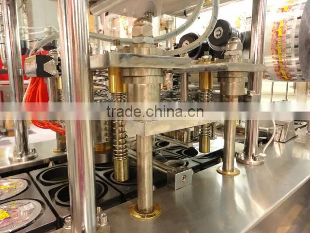 plastic cup filling machine, pudding cup filling machine, cup filler, jelly filling machine