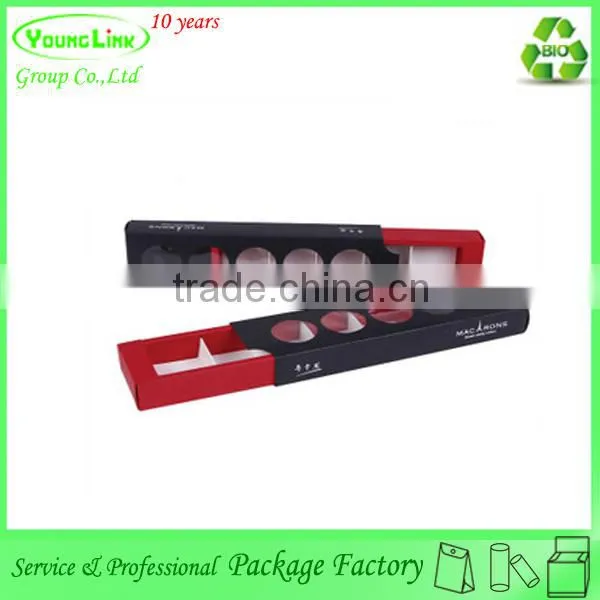 Printing paper drawer luxury macaron gift box