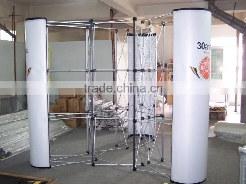 Magnetic Exihibition Advertising Printed Aluminum Pop Up Display