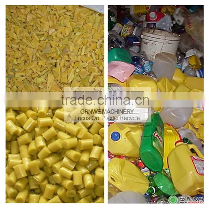 High efficiency medical waste plastic recycling line for pe/pp