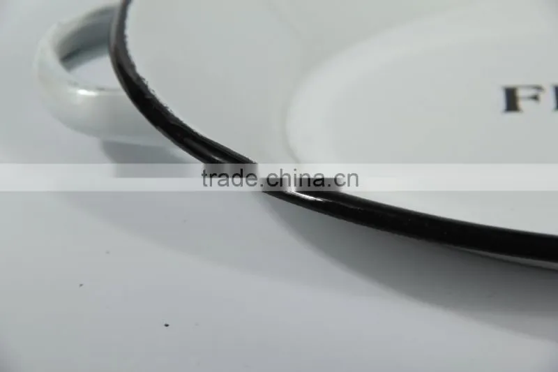 Enamel tray, enamel plate, enamel pallet