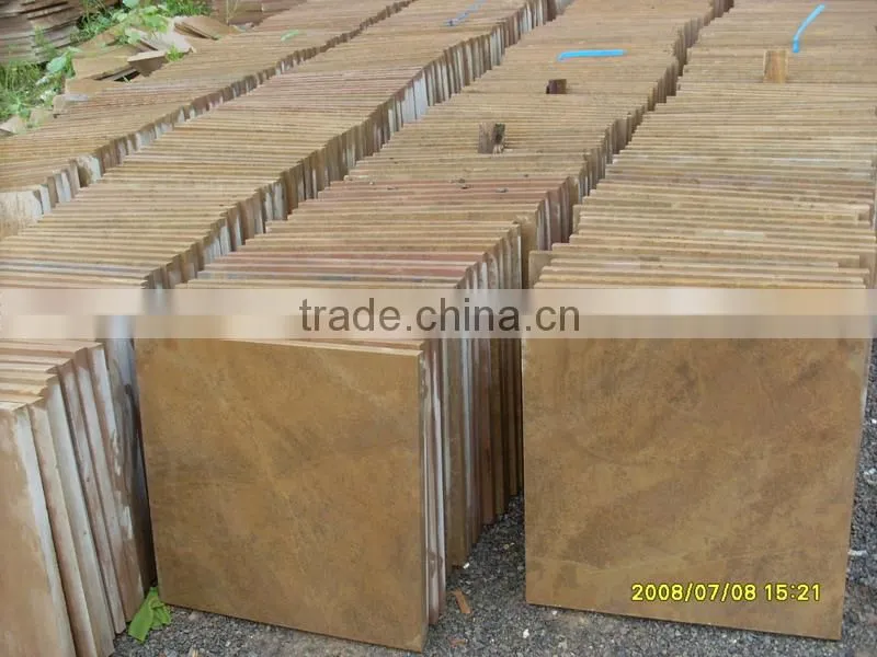 stone paving beveled