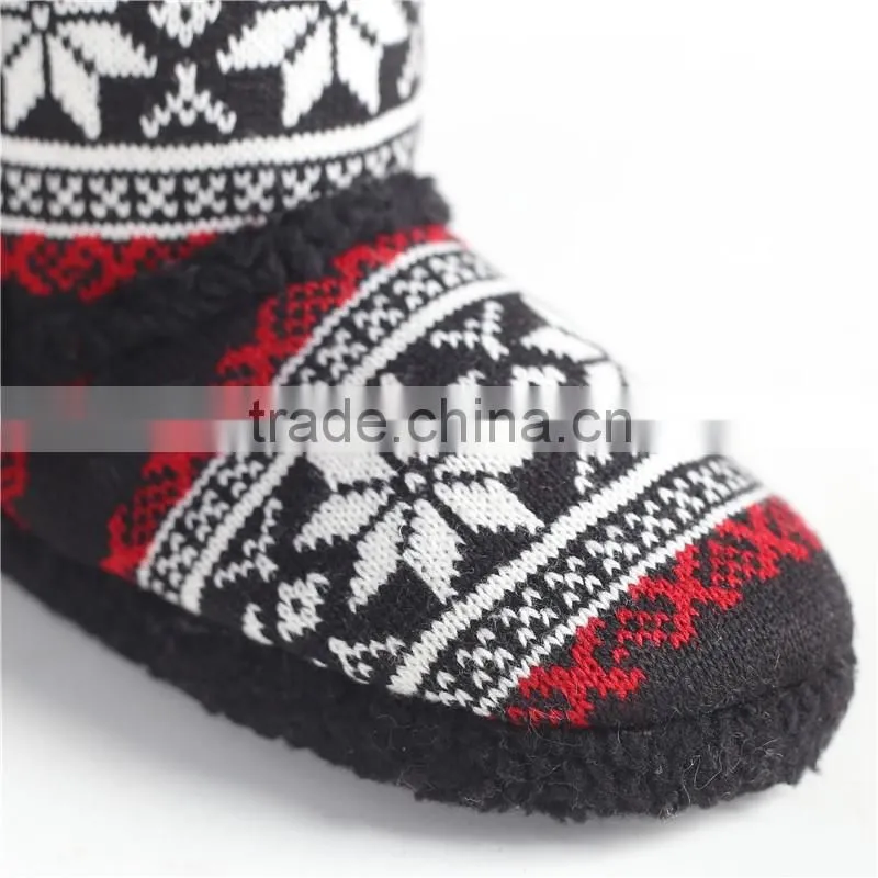 Classical indoor slipper boot for woman