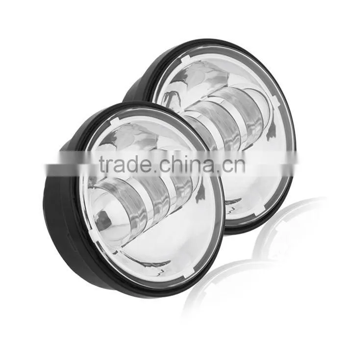 Black Twin Headlight Dual Lamp For Harley Davidson Road Glide Custom Fits Harley Road Glide