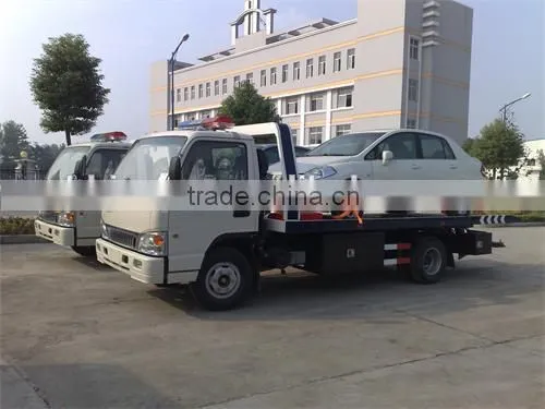 Manufacture JAC Car Carrier Flat Board Wrecker