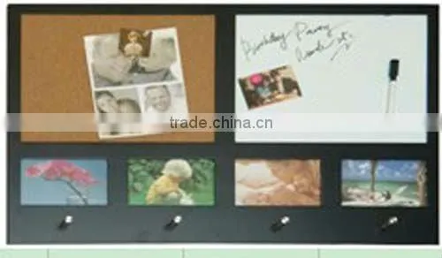 SR2499 large memo board with four photo frames