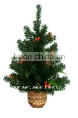 plastic christmas decoration tree