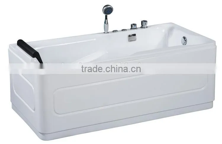 cUPC abs couple massage bathtub,polishing bathtub,white bathtub 150cm