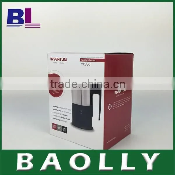 Rectand home appliance good quality box corrugated with costom design