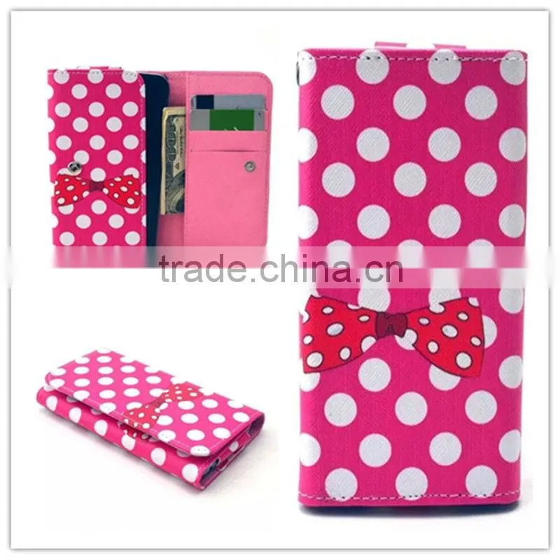 OEM Beautiful Pattern PU Leather Case Cover,Customized Flip Case For Iphone 7