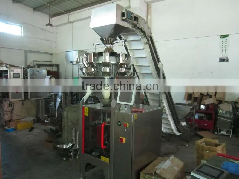 Food Packing Machine PMT 10 integrated weighing and packaging system for granule material as candy,seed,peanut,biscuit,yogurt
