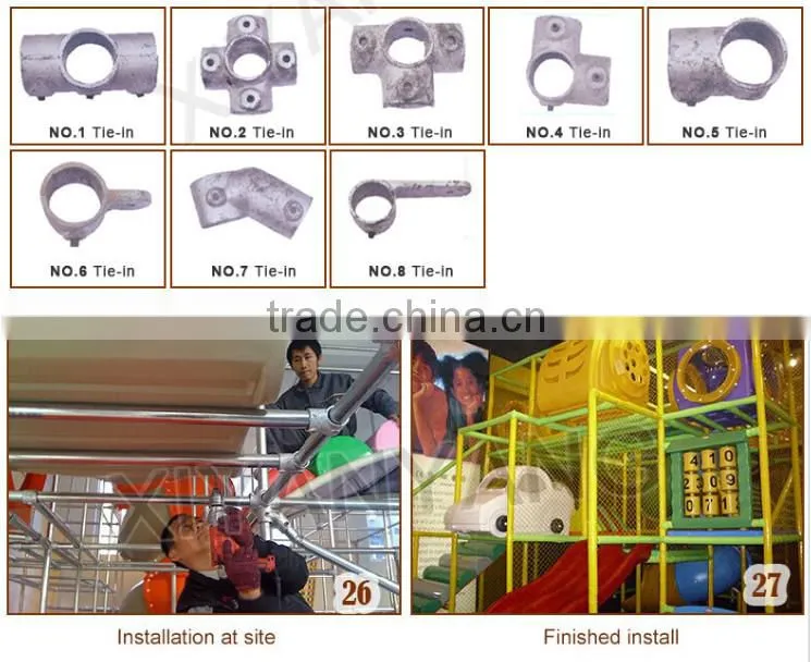 2015 newest high ropes course outward bound playground equipment