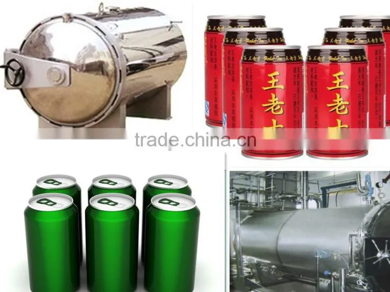 Automatic retort pouch sterilizer
