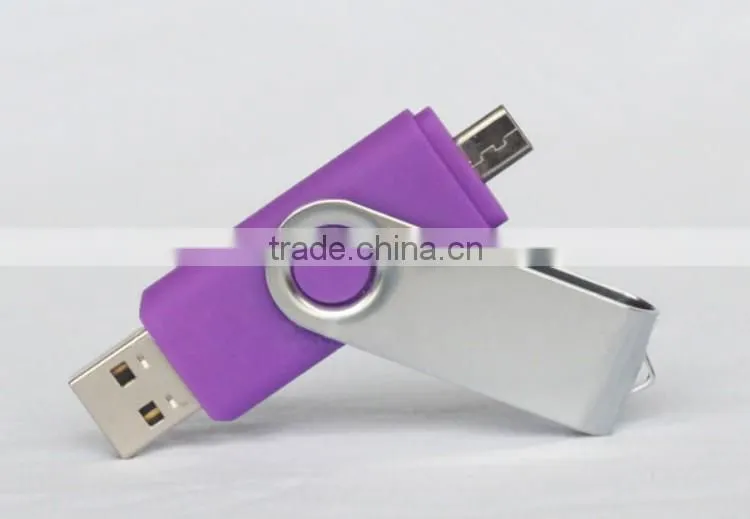 2016 promotional gift custom OTG usb flash drive for android smartphone