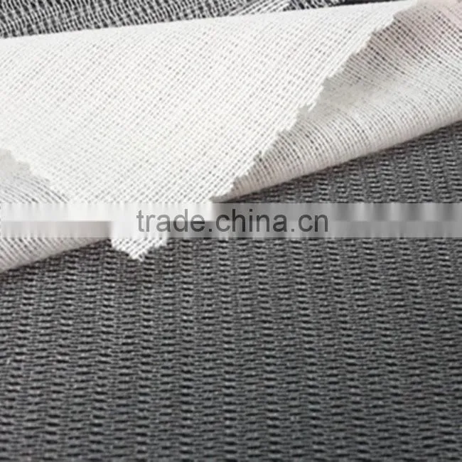 Cheap price fusible woven knitted interlining for garment
