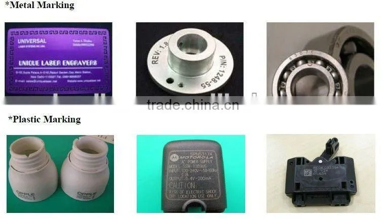 Sustained Technical 50W Laser Marking Machine For Metal