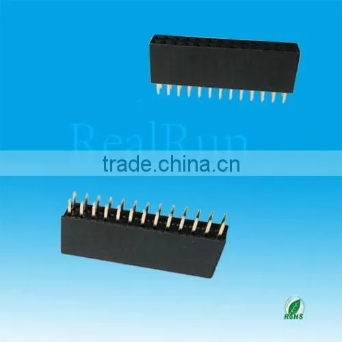2.54mm Pitch Female Header Straight H=8.5mm Connector