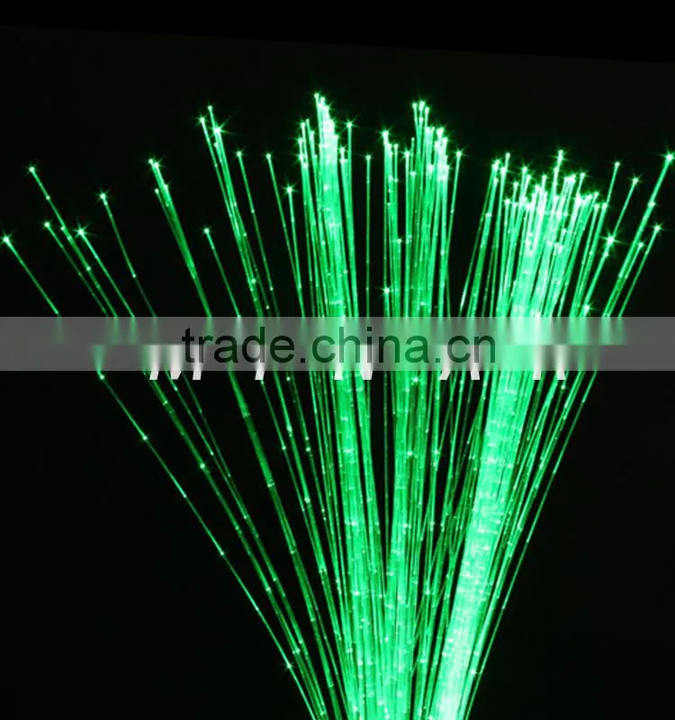 diy fiber optic waterfall light curtain for wall decoration