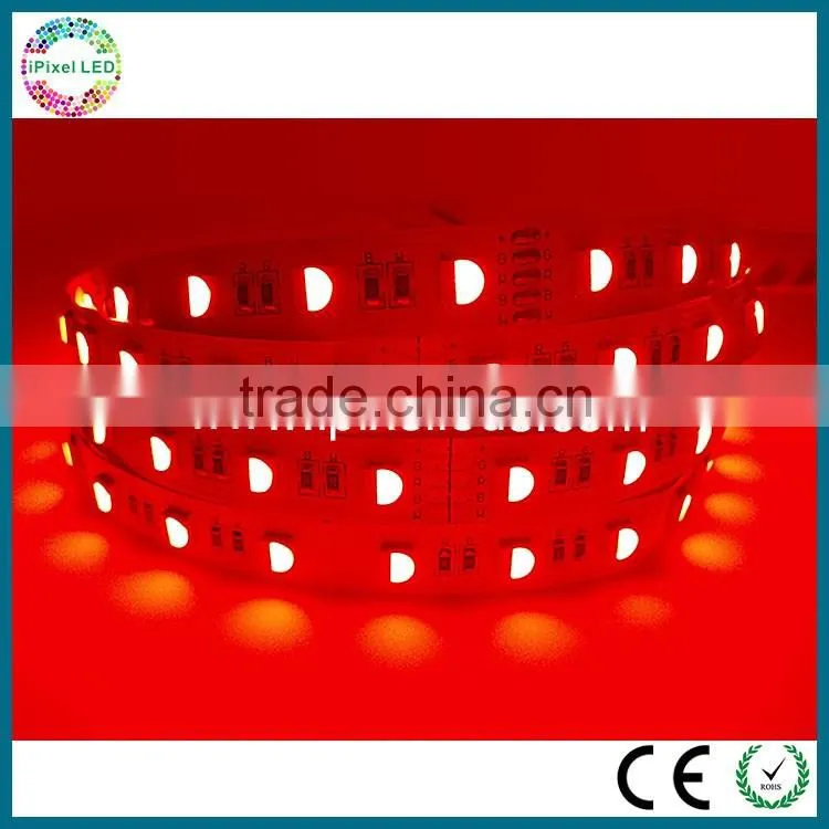 DC5V 14.4W/M Non-waterproof Double Data Line addressable LED strip