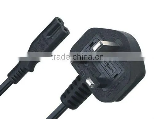Y006A/QT2 3-pole power cord UK power cord British USI power cord