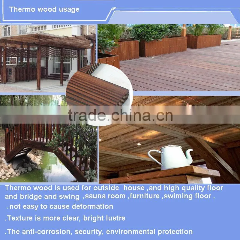 whitout chemical wood modifiation plant
