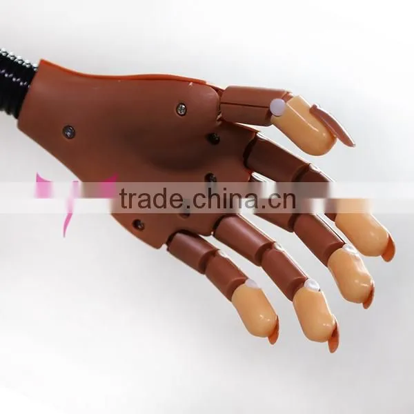2015 wholesale nail trainer practice hand,hand model for nails