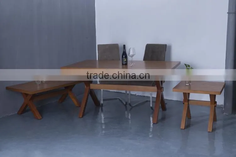 Good Price Solid Wood 4 Seater Dining Table Wood