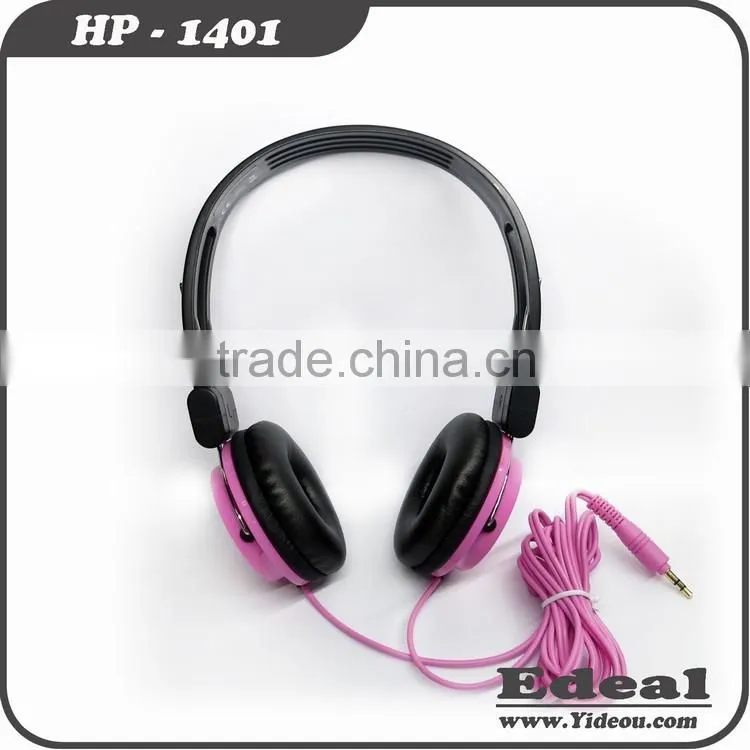 China OEM Cheap colorful computer headphone for kids BSCI audited factory