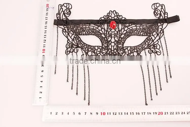 beads gothic sex eye mask, sexy lace eye mask