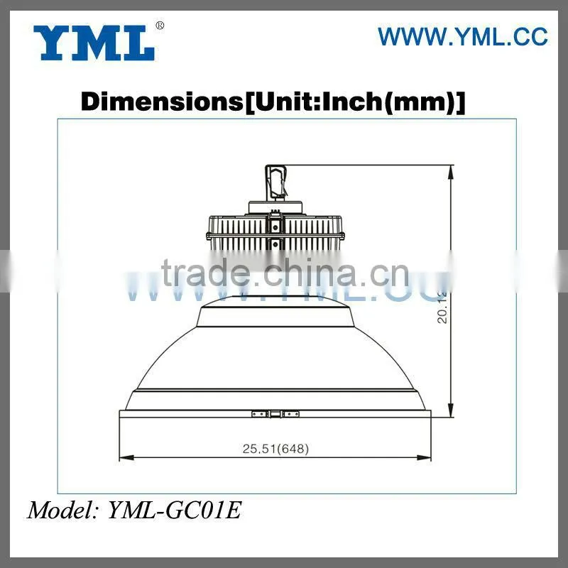 With UL CE ETL Energy Saving Lamp High Bay Light