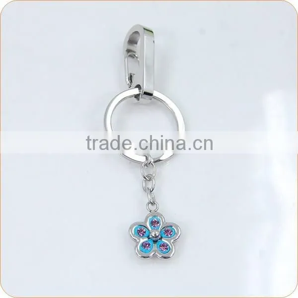 20mm High Polished Stainless Steel Flat Split Ring For Bag