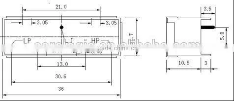 Ethernet transmission diplexer based on coaxial cable
