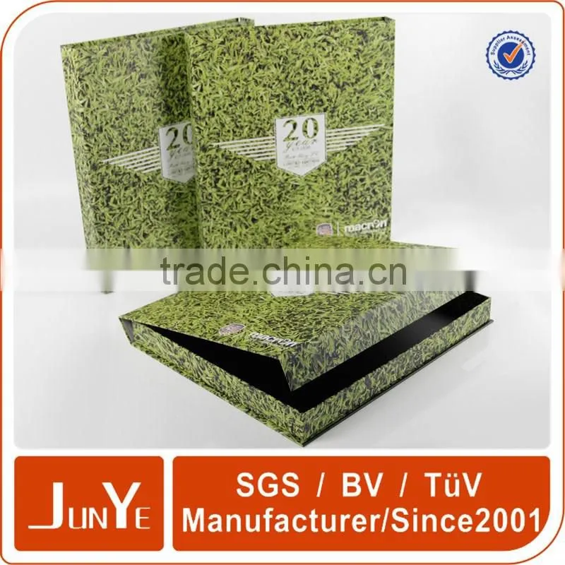 empty small cardboard necktie gift box packaging