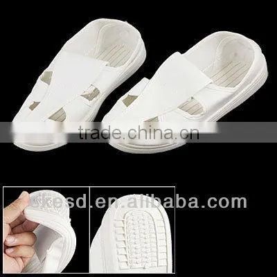 white anti-static shoes