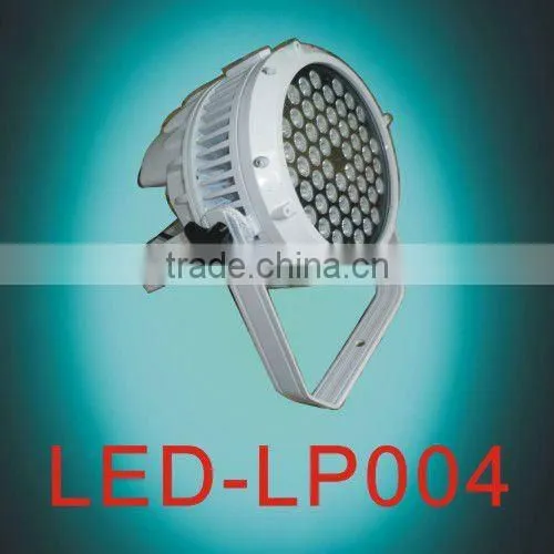 IP65 LED lighting PAR64-54pcs x 3W in White Housing