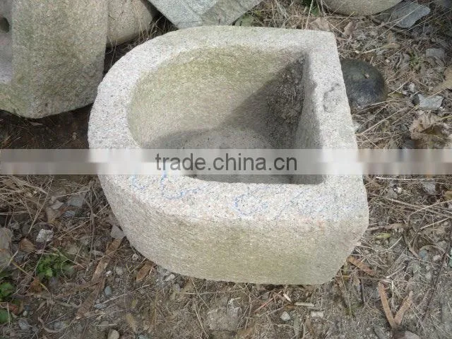 antique stone planter