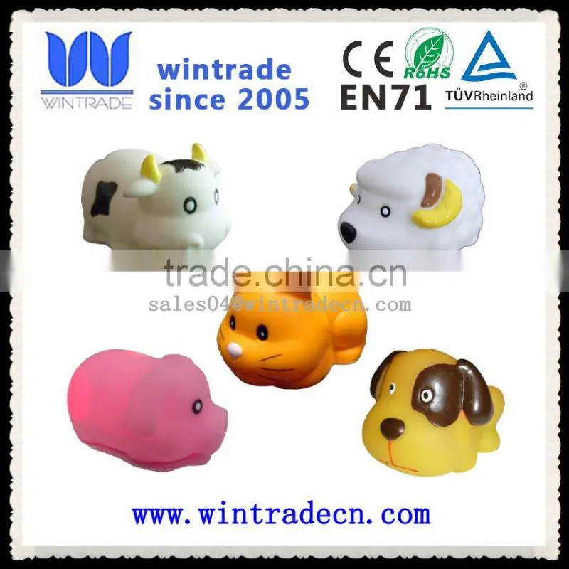 factory custom PVC eco-friendly bath toy