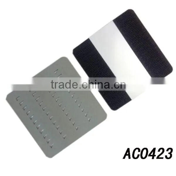 Stick self cuff sleeve tabs with custom logo