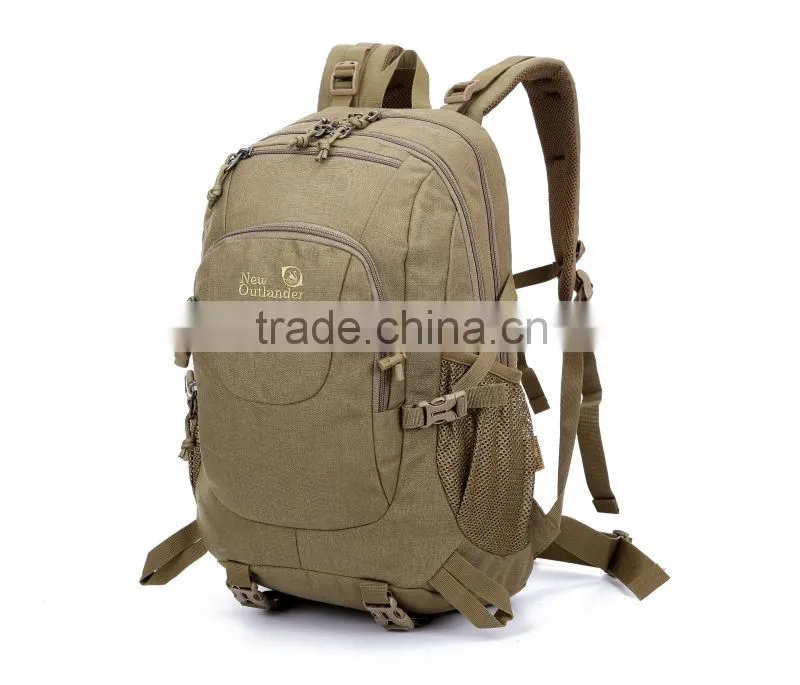 30L canvas backpack with laptop pocket alibaba