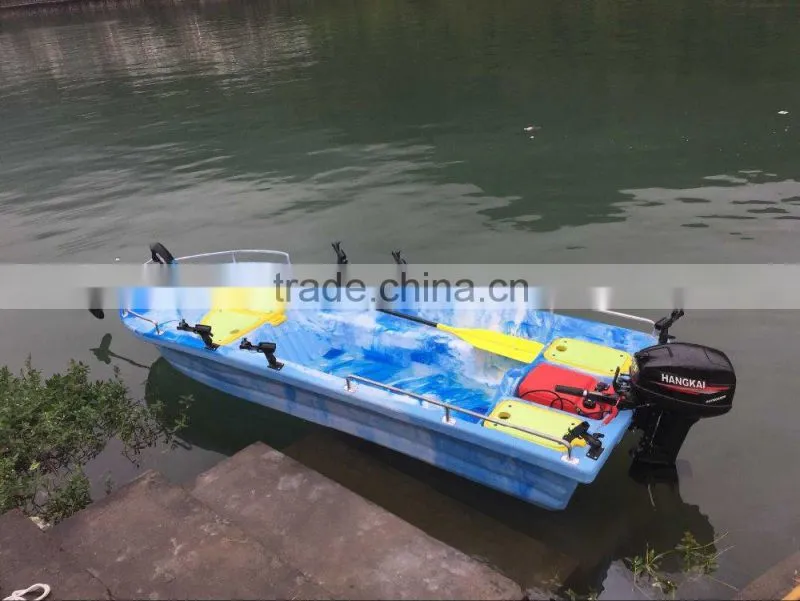plastic electric kayak for fishing