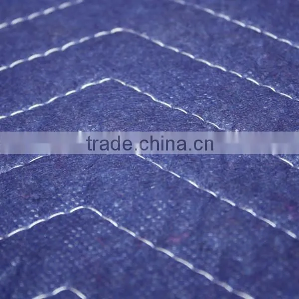 Ntnice zig-zag stitching non woven moving blanket